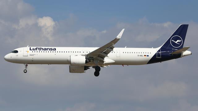 D-AIEL:Airbus A321:Lufthansa